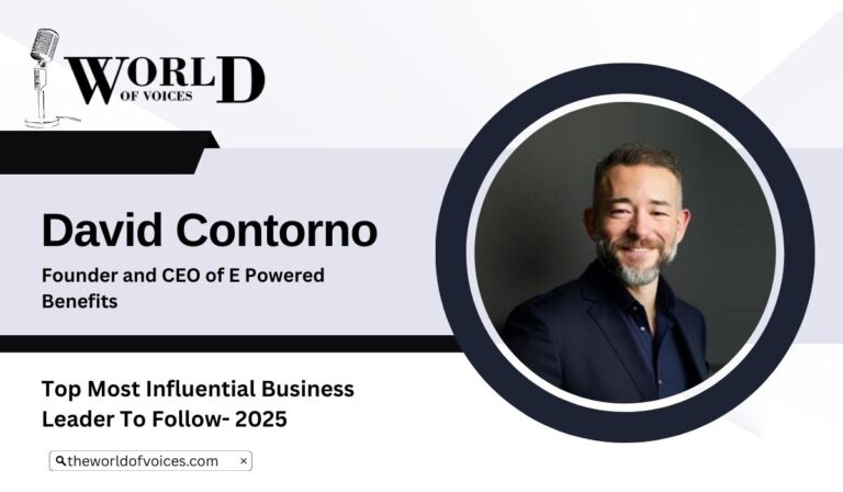 David Contorno: Revolutionizing Healthcare from the Ground Up