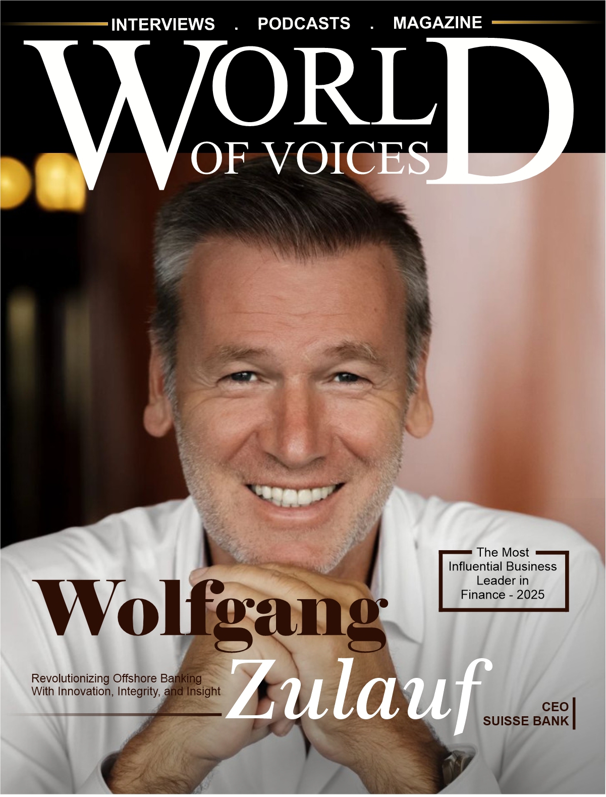 The Most Influential Business Leader in Finance – 2025