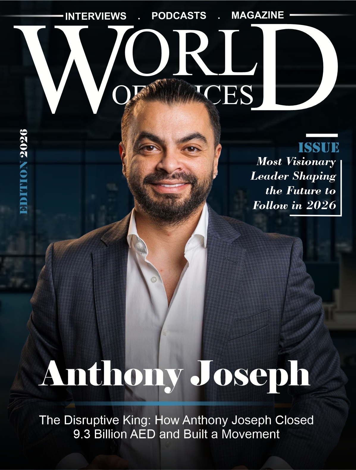 Most Visionary Leader Shaping the Future to Follow in 2026