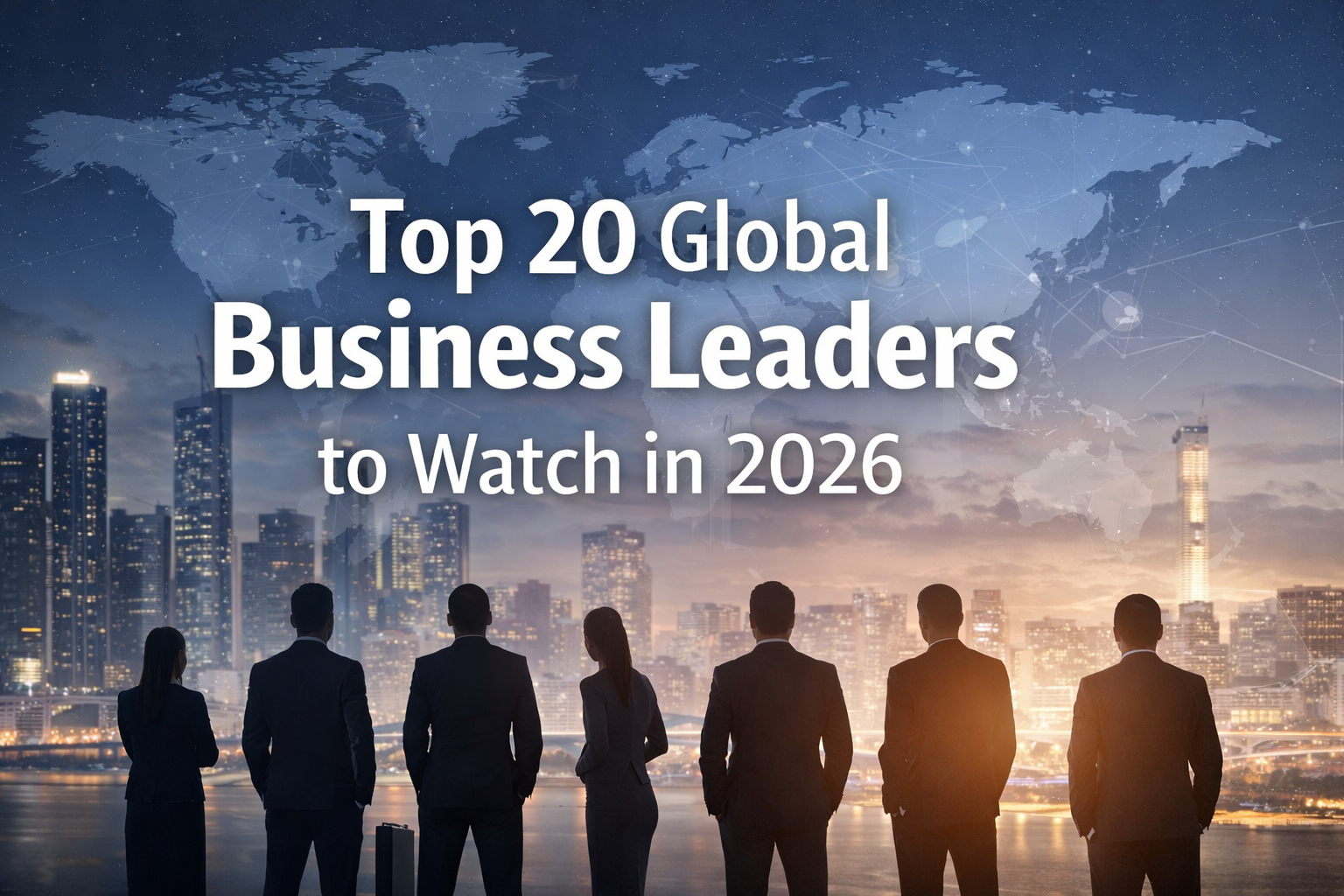 Top 20 Global Business Leaders to Watch in 2026 | The World of Voices