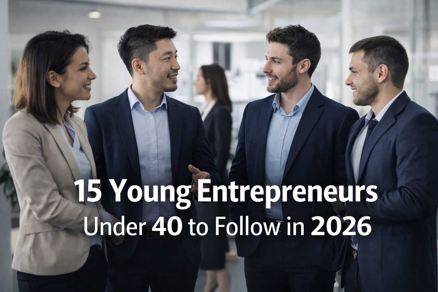 15 Young Entrepreneurs Under 40 to Follow in 2026 | The World of Voices
